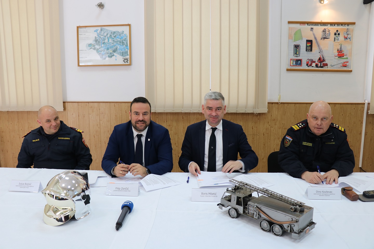 POTPISANO PISMO NAMJERE U Puli će se graditi Regionalni centar za zaštitu i spašavanje
